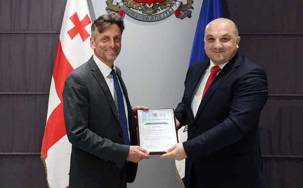 ალექსანდრე დარახველიძემ ავსტრიის რესპუბლიკის პოლიციის ახლადდანიშნულ მეკავშირე ოფიცერთან გაცნობითი ხასიათის შეხვედრა გამართა