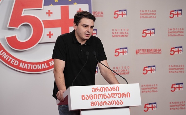 13 სექტემბრის აქციაზე "ნაციონალური მოძრაობა" აუცილებლად იქნება წარმოდგენილი - სანიკიძე
