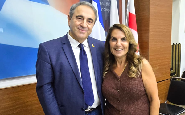 ისრაელის პროფკავშირების წარმომადგენლების ვიზიტი საქართველოში