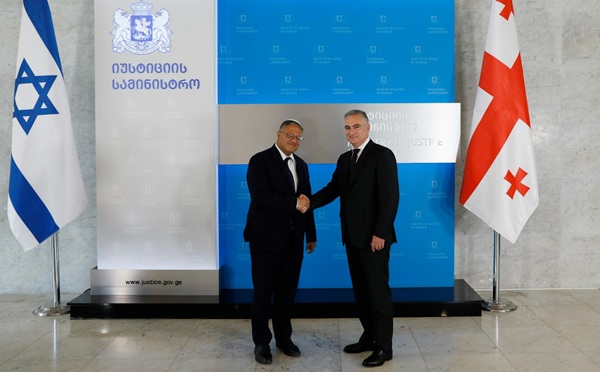 პაატა სალია ისრაელის სახელმწიფოს ეროვნული უსაფრთხოების მინისტრს შეხვდა