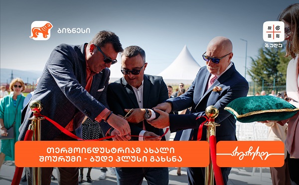 საქართველოს ბანკის მხარდაჭერით, „თერმოინდუსტრიამ“ ახალი შოურუმი „ბუდე პლუსი“ გახსნა