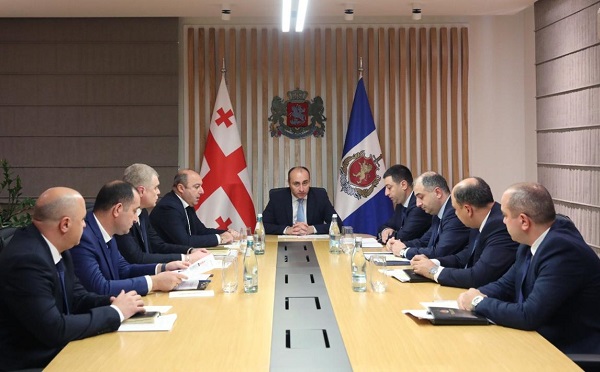 გეკა გელაძემ ცენტრალური კრიმინალური პოლიციის დეპარტამენტის ხელმძღვანელ პირებთან სამუშაო შეხვედრა გამართა