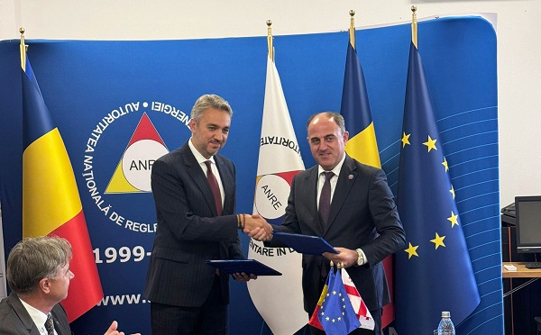 სემეკ-სა და რუმინეთის ენერგეტიკის მარეგულირებელ ორგანოს შორის ურთიერთთანამშრომლობის მემორანდუმი გაფორმდა