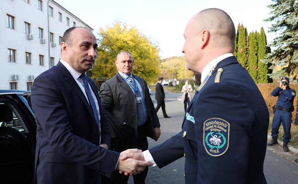 საქართველოს შინაგან საქმეთა მინისტრი უნგრეთის შინაგან საქმეთა სამინისტროს სტრუქტურულ ერთეულებს ეწვია