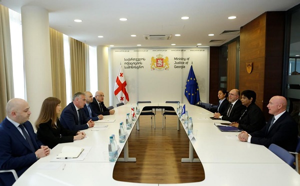 პაატა სალია ჰააგის სისხლის სამართლის საერთაშორისო სასამართლოს პროკურორის მოადგილეს შეხვდა