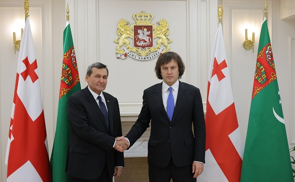ირაკლი კობახიძე თურქმენეთის საგარეო საქმეთა მინისტრს შეხვდა