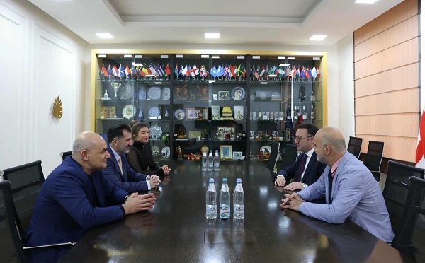 დავით სონღულაშვილი სომელიეთა საერთაშორისო გილდიის პრეზიდენტს შეხვდა