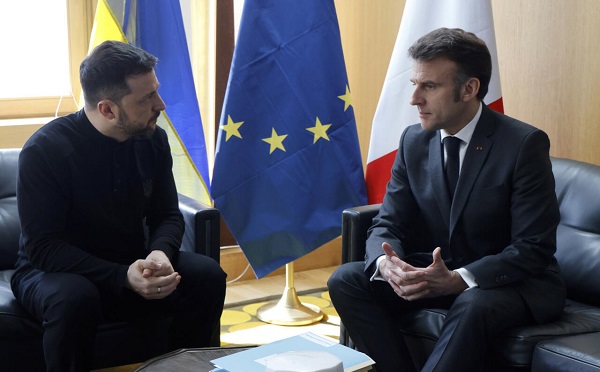 ვოლოდიმირ ზელენსკი 1-ელ დეკემბერს საფრანგეთში ჩავა, სადაც ემანუელ მაკრონს შეხვდება