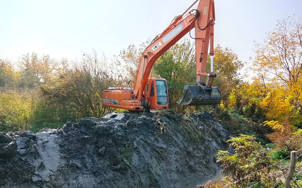 გურჯაანის მუნიციპალიტეტში სარწყავი არხების გაწმენდითი სამუშაოები მიმდინარეობს