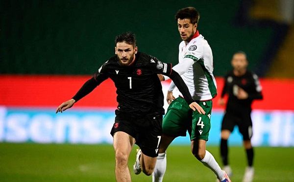 საქართველოს საფეხბურთო ნაკრები მსოფლიო ჩემპიონატის საკვალიფიკაციო ეტაპზე ბოლო მატჩში ბულგარეთთან 1:2 დამარცხდა