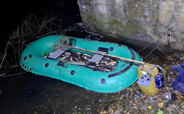 დმანისში, მდინარე ხრამზე ელექტროიარაღით უკანონო თევზჭერის ფაქტი გამოვლინდა 