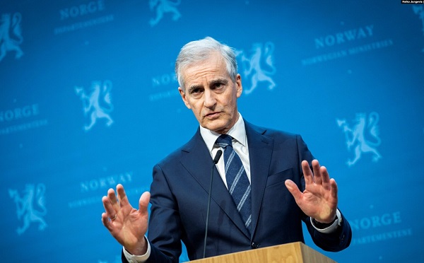 ნორვეგიის პრემიერ-მინისტრმა განაცხადა, რომ ევროპის ქვეყნები აშშ-ის „სამშვიდობო გეგმისთვის“ წინადადებებს ამზადებენ
