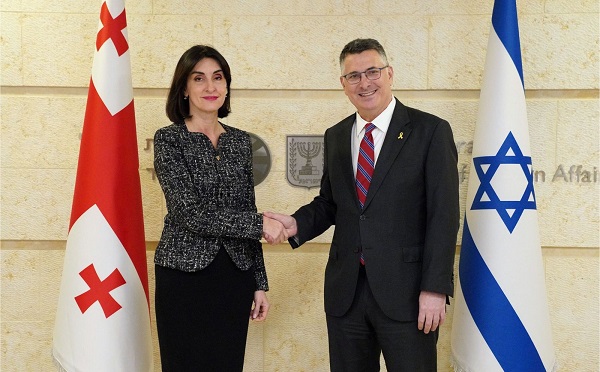 მაკა ბოჭორიშვილი ისრაელის საგარეო საქმეთა მინისტრს შეხვდა