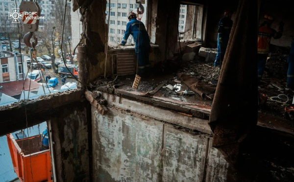 კიევში რუსეთის მასშტაბური თავდასხმის შედეგად დაშავებულთა რაოდენობა 36-მდე გაიზარდა