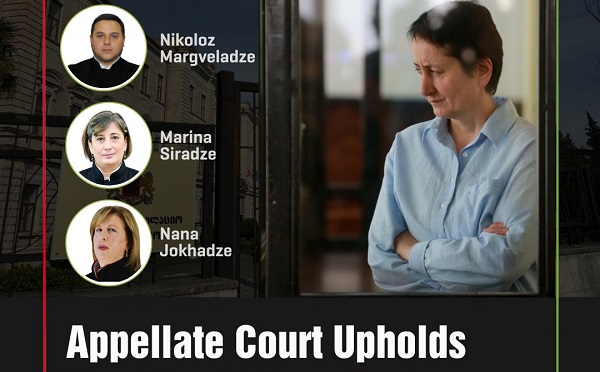 მზია ამაღლობელის განაჩენის ძალაში დატოვება პრესის თავისუფლებაზე კიდევ ერთ დარტყმას წარმოადგენს - ჯორჯ და ამალ კლუნების ფონდი