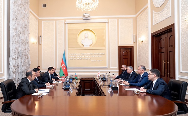 პაატა სალია ბაქოში ​აზერბაიჯანის იუსტიციის მინისტრს შეხვდა