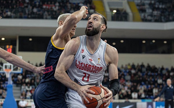 მსოფლიო ჩემპიონატის შესარჩევი ეტაპის პირველ მატჩში საქართველოს ნაკრები უკრაინასთან 79:92 დამარცხდა