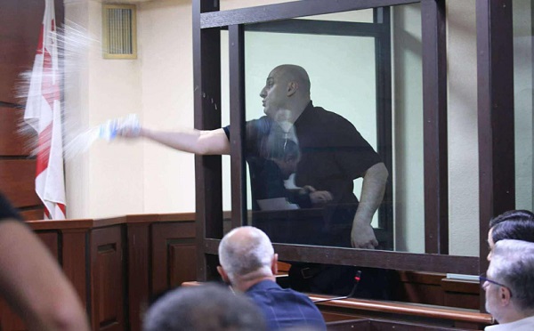 მოსამართლისთვის წყლის შესხმის საქმეზე, ნიკა მელიას 1 წლითა და 6 თვით თავისუფლების აღკვეთა მიესაჯა