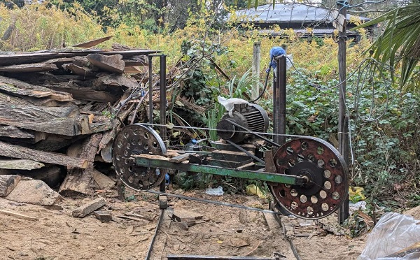 იმერეთში უკანონო სახერხი საამქრო გამოავლინეს