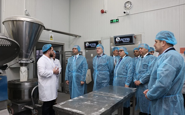 აზერბაიჯანის სოფლის მეურნეობის მინისტრი ქართულ-ფრანგულ ერთობლივ საწარმოს „ფუდ ალიანსი“ საქმიანობას გაეცნო