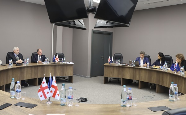 დავით ნარმანია მსოფლიო ბანკის GRAIL-ის პროექტის ექსპერტებს შეხვდა