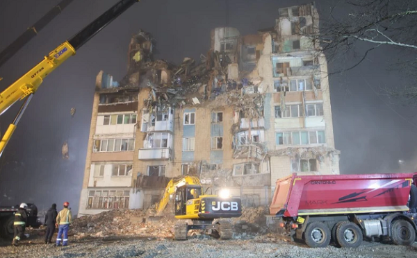 ტერნოპილში, 19 ნოემბერს რუსეთის მიერ მიტანილი იერიშის შედეგად დაღუპულთა რაოდენობა 34-მდე გაიზარდა