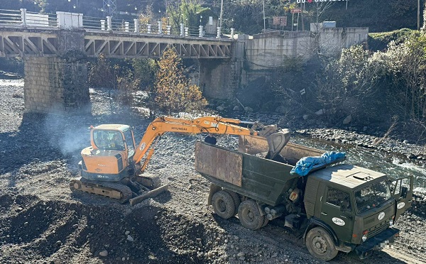 იმერეთში, გურიაში, აჭარასა და სამეგრელოში ქვიშა-ხრეშის უკანონო მოპოვების ფაქტები გამოვლინდა