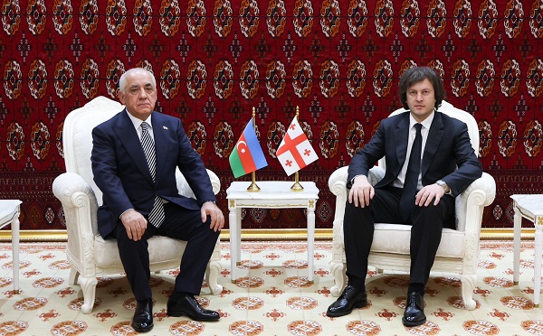 ირაკლი კობახიძე აზერბაიჯანის პრემიერ-მინისტრ ალი ასადოვს შეხვდა