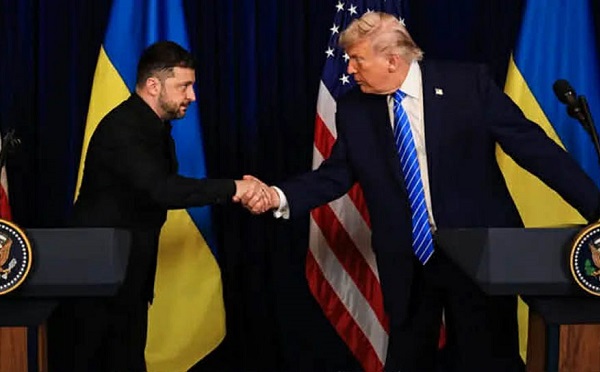 20-პუნქტიანი სამშვიდობო გეგმის 90 პროცენტი შეთანხმებულია, აშშ-უკრაინის უსაფრთხოების გარანტიები 100 პროცენტით შეთანხმებულია - ვოლოდიმირ ზელენსკი