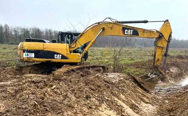 ოზურგეთის მუნიციპალიტეტში დამშრობი მასივი იწმინდება