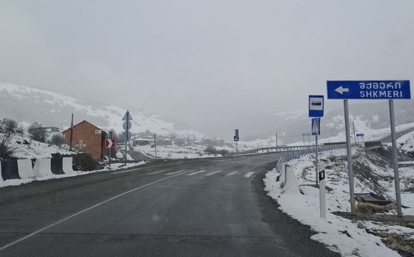 საჩხერე(სარეკი)-უზუნთა-შქმერი-ზუდალის გზაზე მისაბმელიანი და ნახევრადმისაბმელიანი ავტოტრანსპორტის მოძრაობა აღდგა