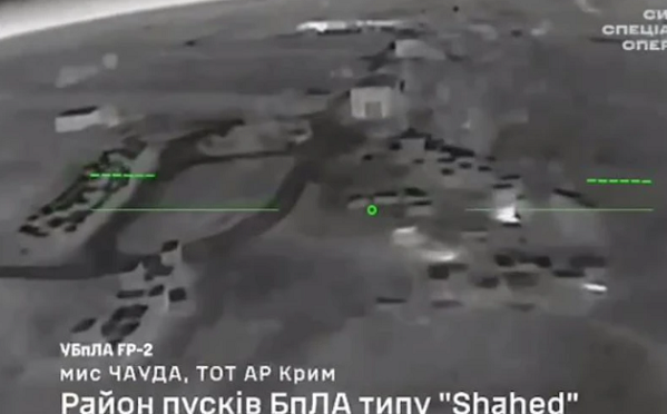 უკრაინის სპეციალური ოპერაციების ძალებმა ანექსირებულ ყირიმში დრონების საცავს დაარტყა  