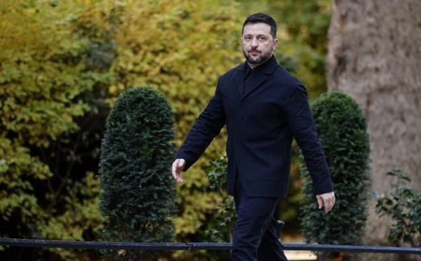 ვოლოდიმირ ზელენსკი 8 დეკემბერს, ლონდონში ჩავა