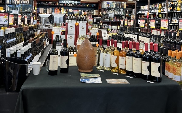 აშშ-ში, ქსელურ სუპერმარკეტებსა და საცალო გაყიდვების 20  ობიექტში ქართული ღვინის პოპულარიზაციის კამპანია მიმდინარეობს