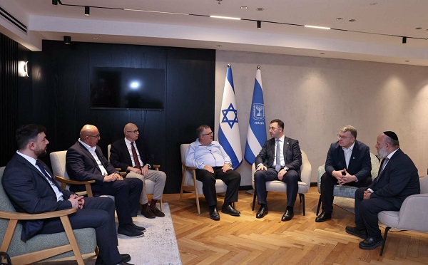 დავით სონღულაშვილი ისრაელის ქნესეთის საქართველო-ისრაელის მეგობრობის ჯგუფისა და ეკონომიკური კომიტეტის ხელმძღვანელს, დავით ბიტანს შეხვდა