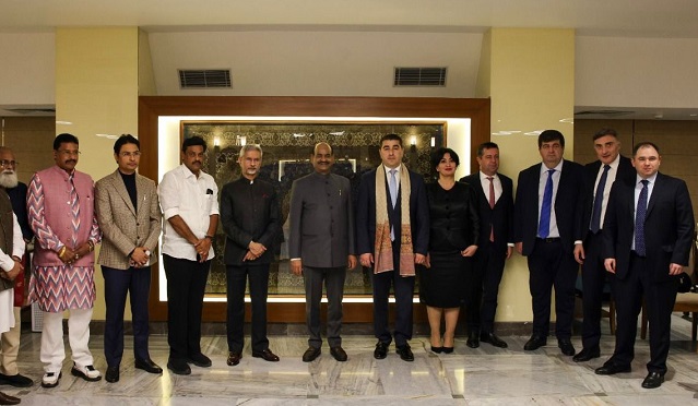 შალვა პაპუაშვილი ინდოეთის საგარეო საქმეთა მინისტრს შეხვდა