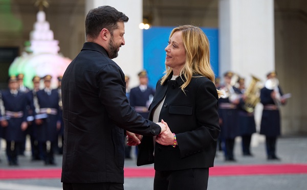 იტალია უკრაინის სამხედრო დახმარებას 2026 წელსაც გააგრძელებს