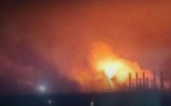 უკრაინის თავდაცვის ძალებმა რუსეთის ერთ-ერთ უდიდეს ქიმიურ ქარხანას დაარტყეს