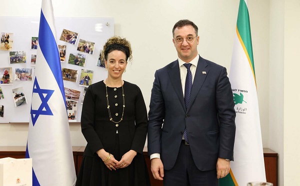 დავით სონღულაშვილი ისრაელის გარემოს დაცვის მინისტრს იდიტ სილმანს შეხვდა