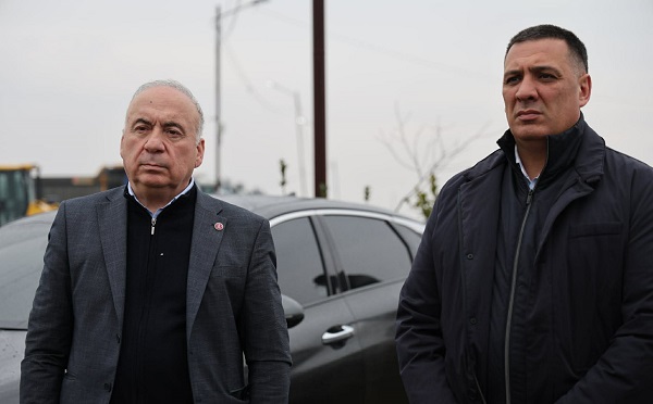 სოლომონ პავლიაშვილი ზუგდიდის მუნიციპალიტეტში ნარჩენების განთავსების თანამედროვე ობიექტის მშენებლობის პროცესს გაეცნო