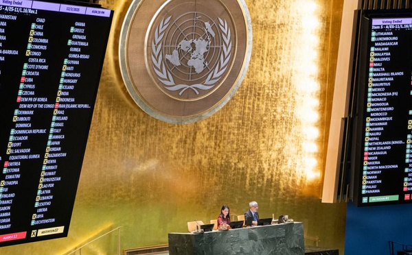 91-მა ქვეყანამ, მათ შორის საქართველომ, მხარი დაუჭირა გაერო-ს რეზოლუციას, რომელიც რუსეთს გატაცებული უკრაინელი ბავშვების დაბრუნებისკენ მოუწოდებს