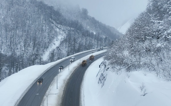 ნატახტარის სატრანსპორტო კვანძი-ბორითის სატრანსპორტო კვანძის მონაკვეთზე მისაბმელიანი და ნახევრადმისაბმელიანი ავტოტრანსპორტის მოძრაობა აღდგა