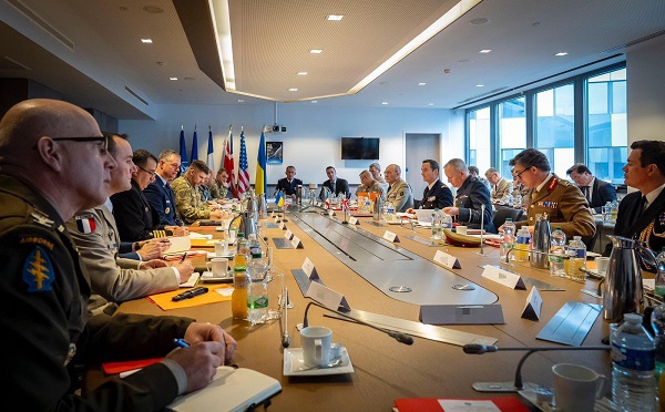 საფრანგეთის, ბრიტანეთისა და უკრაინის გენერალური შტაბების უფროსებმა უკრაინისთვის უსაფრთხოების გარანტიების საკითხი განიხილეს