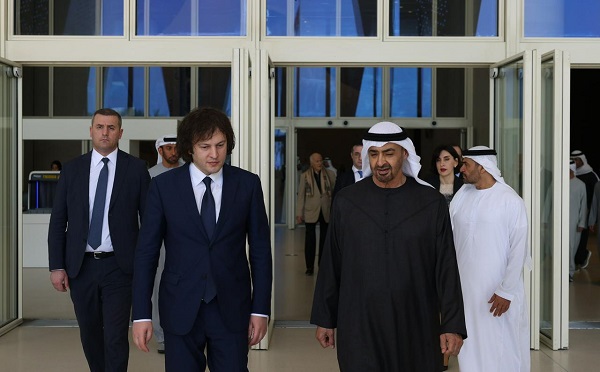 არაბთა გაერთიანებული საამიროების პრეზიდენტთან შეხვედრაზე განვიხილეთ არსებული პარტნიორობის შემდგომი გაძლიერება, განსაკუთრებული აქცენტები გაკეთდა სტრატეგიულ თანამშრომლობაზე, ინვესტიციებზე - ირაკლი კობახიძე