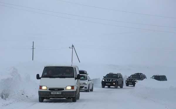 გუდაური(ფოსტა)-კობის მონაკვეთზე მსუბუქი ავტოტრანსპორტის მოძრაობა აღდგა