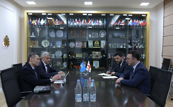 დავით სონღულაშვილი გაეროს სურსათისა და სოფლის მეურნეობის ორგანიზაციის წარმომადგენელს რაიმუნდ იელეს შეხვდა