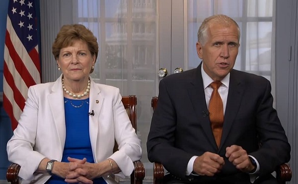 ასეთი რიტორიკა ეხმარება პუტინსა და სი ძინპინს, რომლებსაც ნატო-ში განხეთქილება სურთ, ჩვენი მოკავშირეები უკეთესს იმსახურებენ - სენატორები ჯინ შაჰინი, ტომ ტილისი ტარიფებზე