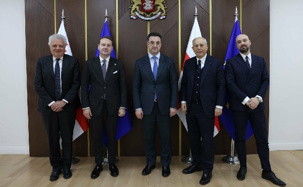 დავით სონღულაშვილი მალტის სუვერენული ორდენის ელჩს საქართველოში ტეოდორიკო ნანის შეხვდა