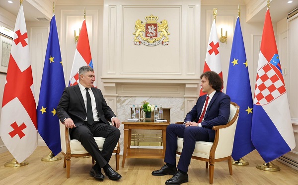 ჩემთვის პატივია, ხორვატიის პრეზიდენტის, ზორან მილანოვიჩoს მასპინძლობა, ჩვენმა შეხვედრამ კიდევ ერთხელ დაადასტურა საქართველოსა და ხორვატიის ურთიერთობების სიმტკიცე - ირაკლი კობახიძე