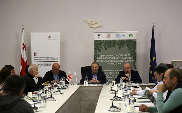 მესხური ვაზისა და ღვინის განვითარების სტრატეგიულ საკითხებზე სამუშაო შეხვედრა გაიმართა